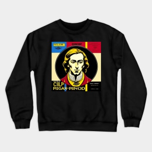 Pop Art Chopin Vinyl Record Album IV Crewneck Sweatshirt